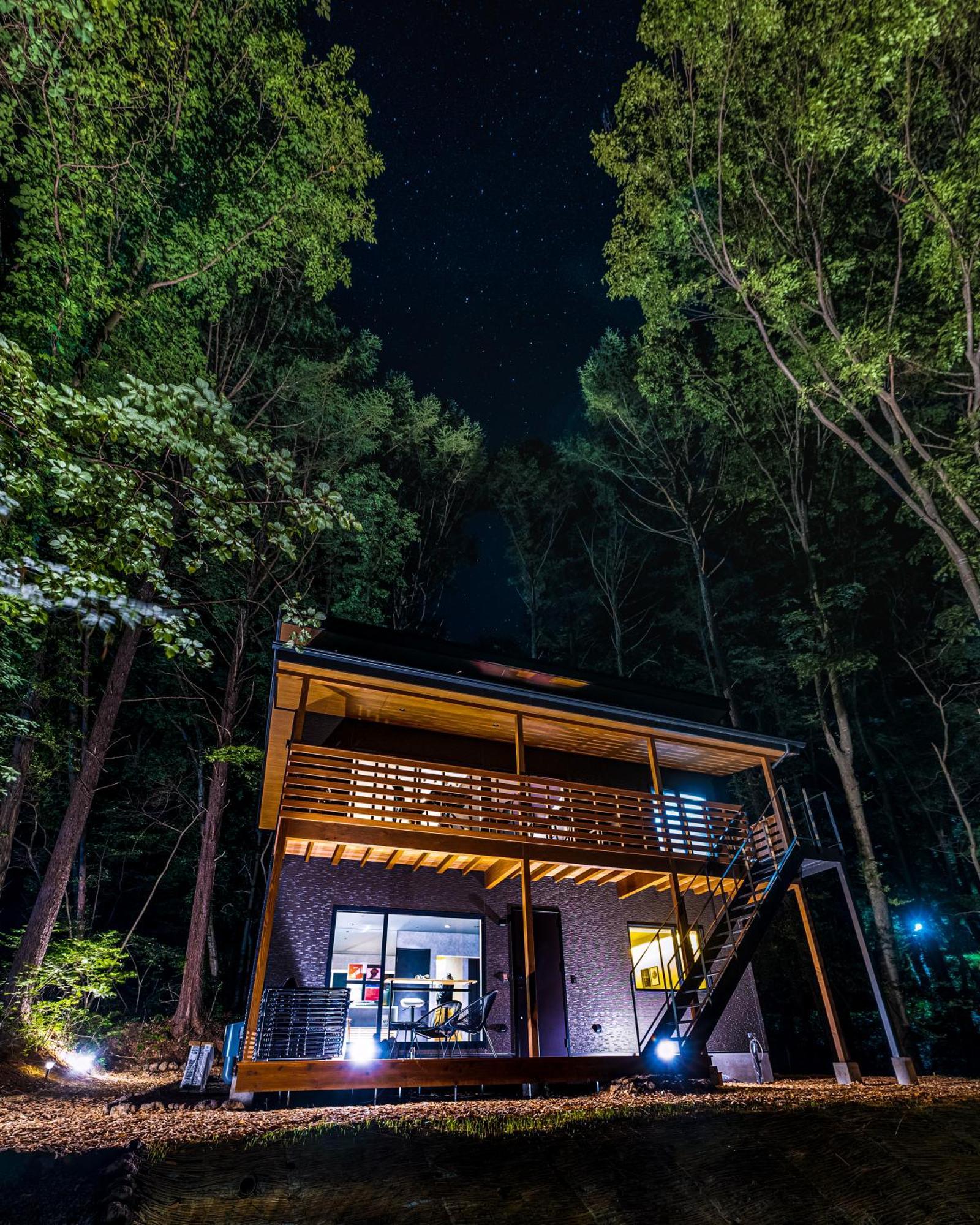 ツキミチル　〜軽井沢のサウナ・Bbqつき一棟貸しホテル〜 Miyota Exterior foto
