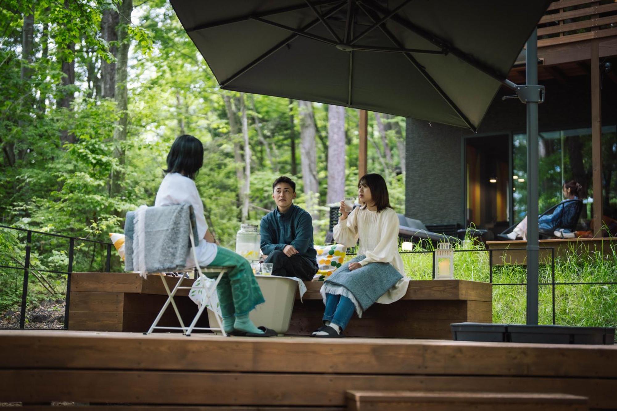 ツキミチル　〜軽井沢のサウナ・Bbqつき一棟貸しホテル〜 Miyota Exterior foto